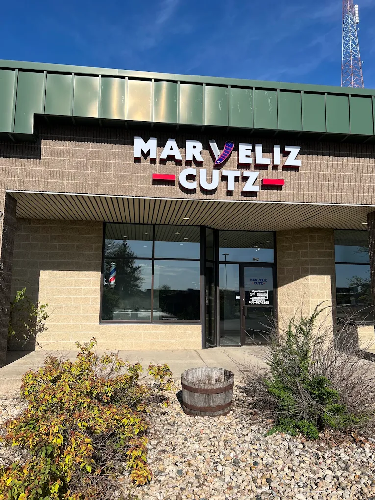 Marveliz Cutz storefront and signage at 642 S Whitney Way, Madison, WI
